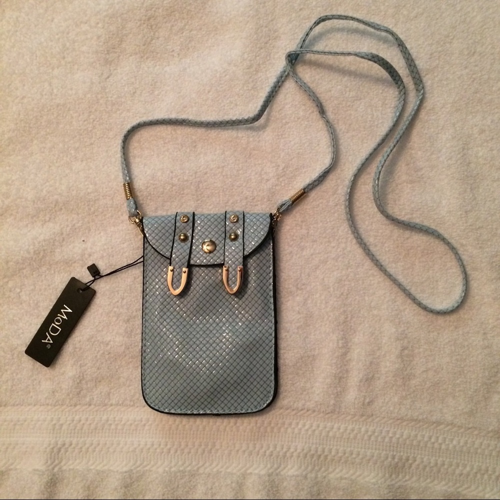 💙NWT MoDA New York Blue Crossbody Purse💙